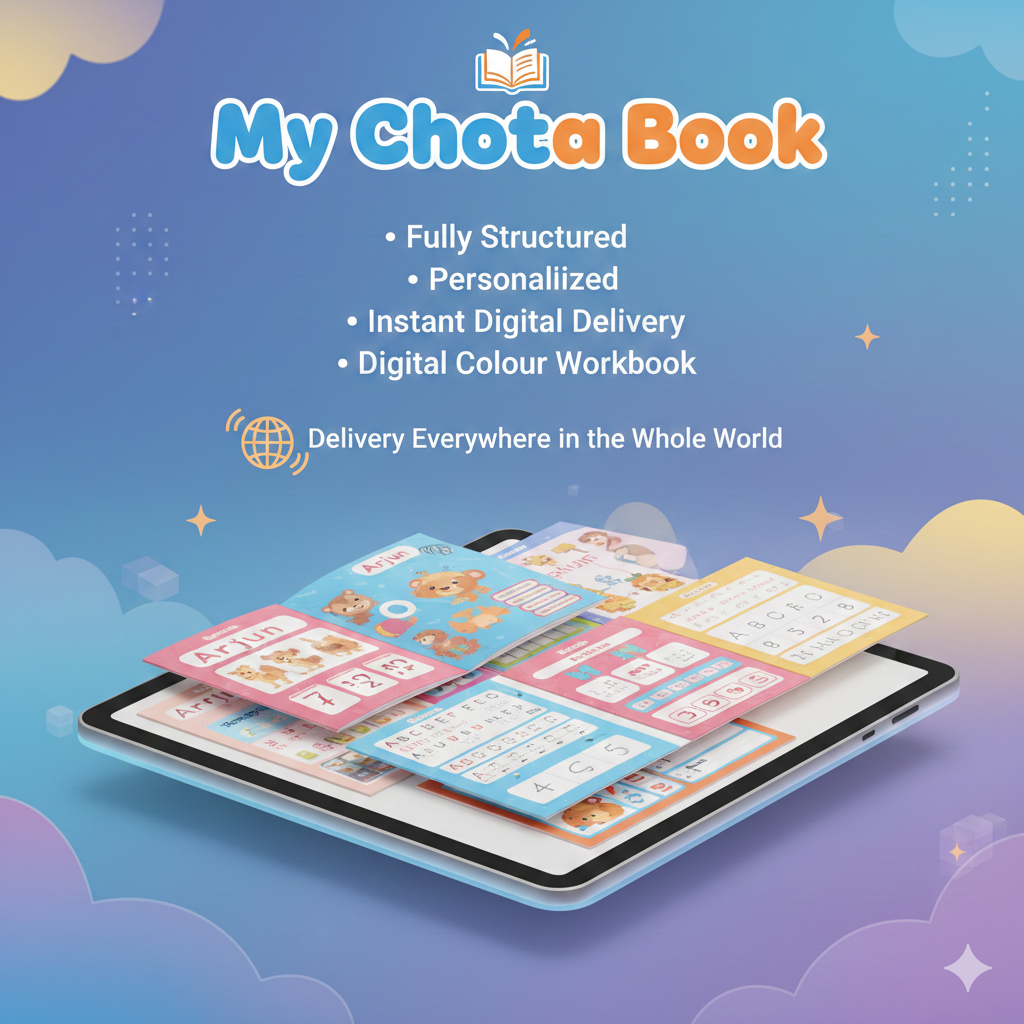 Free Worksheet Starting Age 2.6 - 4 years